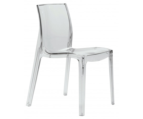 FEMME FATALE καρέκλα polycarbonate ΔΙΑΦΑΝΟ, 53x54x81
