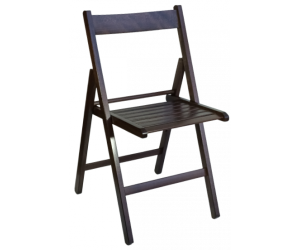 01-BAS καρέκλα πτυσσόμενη WENGE, 42X48X80