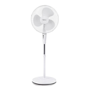 Ανεμιστήρας ορθοστάτης με 3 φτερά TELCO FS-40D 40εκ λευκός