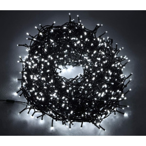 Χριστουγεννιάτικα φωτάκια led 900L σε ψυχρό λευκό χρώμα με 8 προγράμματα λειτουργίας