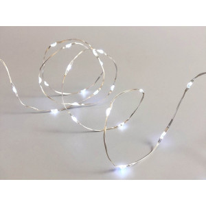 Φωτάκια led 20L copper (σύρμα) cool white (10τεμ.)