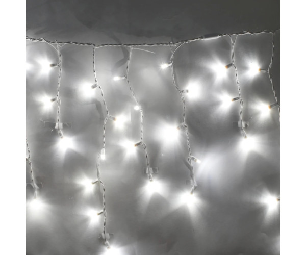 Χριστουγεννιάτικα φωτάκια led 280L ασύμμετρη βροχή σε cool white