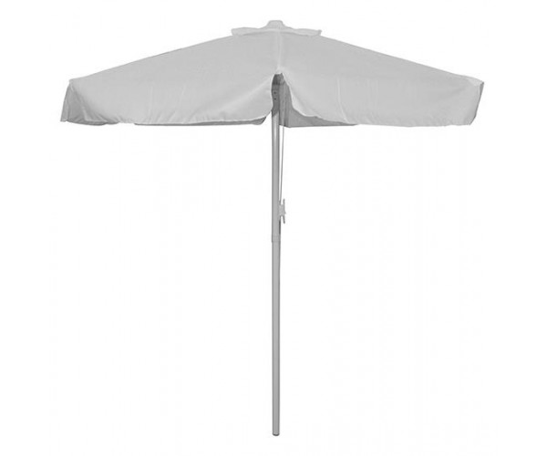 DIGGING ομπρέλα αλουμινίου ΛΕΥΚΗ, Φ200xH180