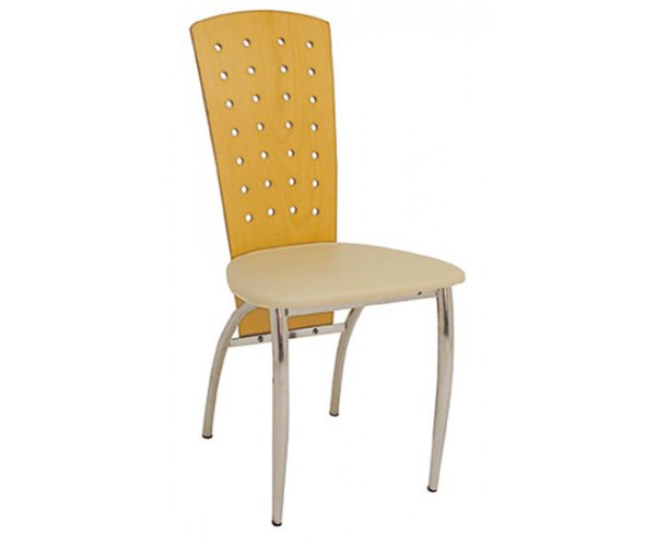 411 καρέκλα μεταλλική χρωμίου σε ΧΡΩΜΑ & ΚΑΘΙΣΜΑ ΕΠΙΛΟΓΗΣ, 45x54x94