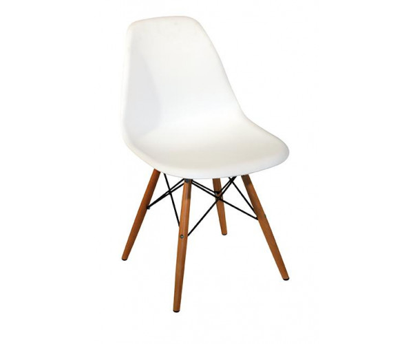 KEAMES-CH-PP-W καρέκλα polypropylene ΛΕΥΚΟ, 45x53x81