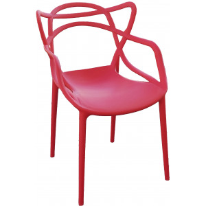 MELLON πολυθρόνα polypropylene KOKKINO, 59x55x81