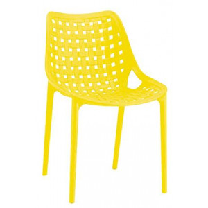 PC-047 καρέκλα polypropylene ΚΙΤΡΙΝΗ  62X50X81 cm