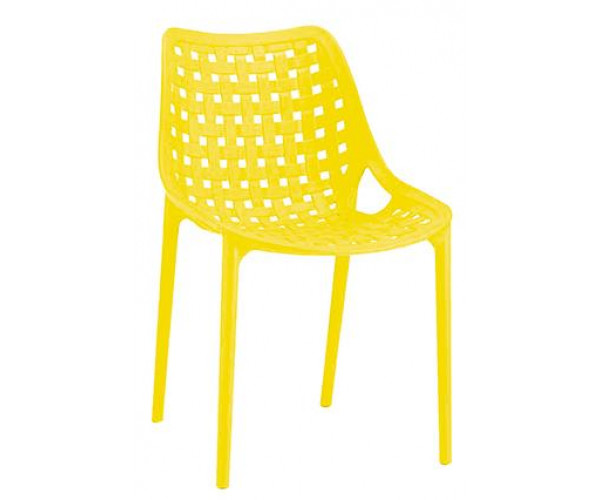 PC-047 καρέκλα polypropylene ΚΙΤΡΙΝΗ  62X50X81 cm