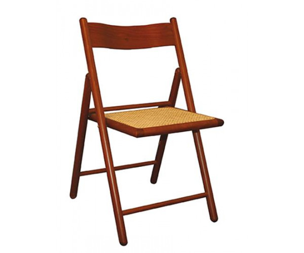 186 καρέκλα πτυσσόμενη ξύλινη ΚΑΡΥΔΙ, 45x50x77