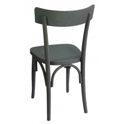 YORK καρέκλα με σκελετός ξύλινο σε χρώμα ΓΚΡΙ, 39x43x82