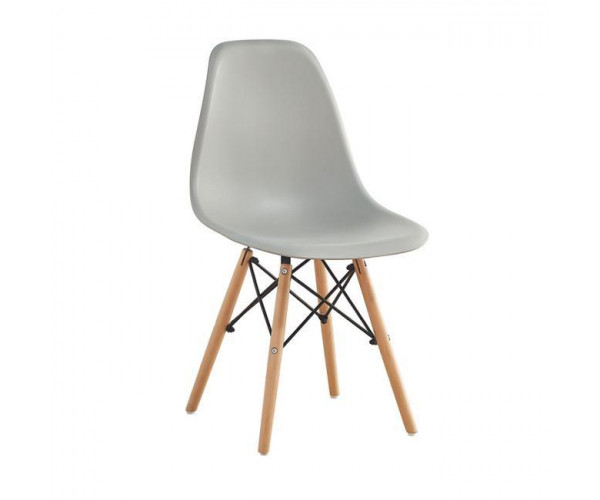 KEAMES-CH-PP-W καρέκλα polypropylene ΓΚΡΙ, 45x53x81