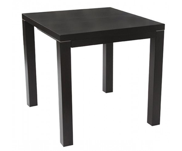 SEOUL τραπέζι ενιαίου χώρου ξύλινo WENGE 75x80(+48)xH75