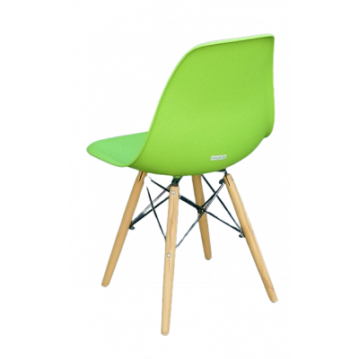 KEAMES-CH-PP-W καρέκλα polypropylene ΠΡΑΣΙΝΗ, 45x53x81