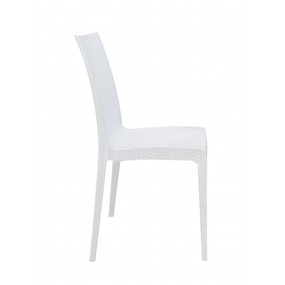 BISTROT-C καρέκλα κήπου polypropylene ΛΕΥΚΟ, 49x54xΗ89