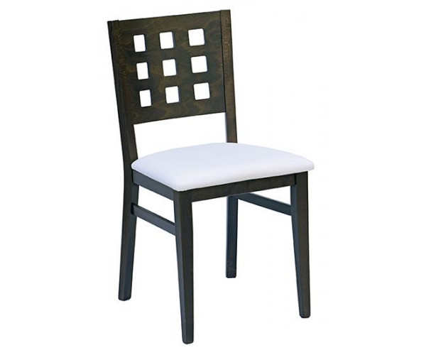 222-B καρέκλα με σκελετός ξύλινο σε ΧΡΩΜΑ & ΚΑΘΙΣΜΑ ΕΠΙΛΟΓΗΣ, 46x52x87
