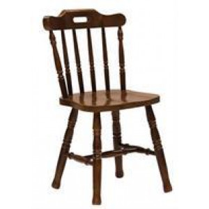 COUNTRY καρέκλα με σκελετός ξύλινο σε ΚΑΡΥΔΙ, 42x45x81