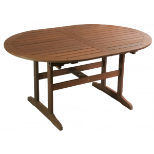 DYNAMIC τραπέζι κήπου ξύλινο εμποτισμού ΚΕΡΑΣΙ, 109x157(+45)
