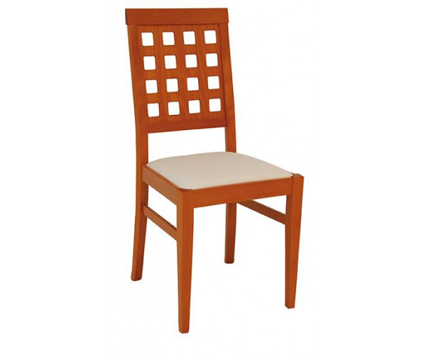 SARA καρέκλα με σκελετός ξύλινο σε ΧΡΩΜΑ & ΚΑΘΙΣΜΑ ΕΠΙΛΟΓΗΣ, 44x49x96