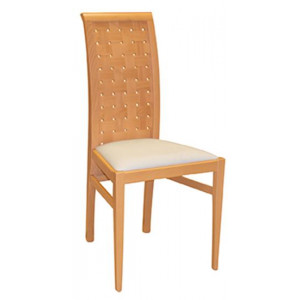 257-C καρέκλα με σκελετός ξύλινο σε χρώμα ΕΠΙΛΟΓΗΣ, 45x50x97