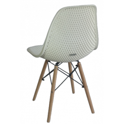 KEAMES-HOLES καρέκλα polypropylene ΛΕΥΚΟ, 45x53xH81