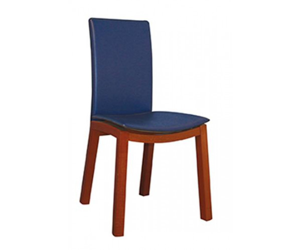 253-A καρέκλα ξύλινη με ταπετσαρία ΧΡΩΜΑ ΕΠΙΛΟΓΗΣ, 45x46x88