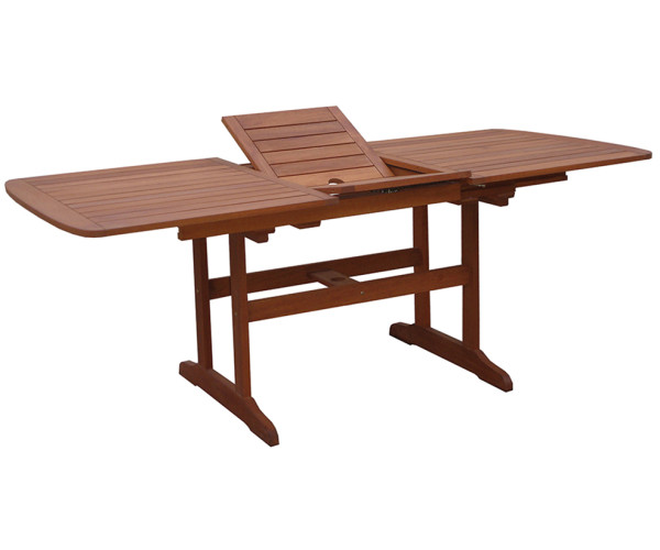 UNITY τραπέζι κήπου ξύλινο εμποτισμού ΚΕΡΑΣΙ, 90x150(+45)   