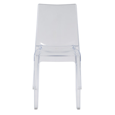 CRYSTAL LIGHT καρέκλα polycarbonate ΔΙΑΦΑΝΟ, 50x54x84