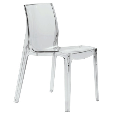 FEMME FATALE καρέκλα polycarbonate ΔΙΑΦΑΝΟ / 53x54xΗ81