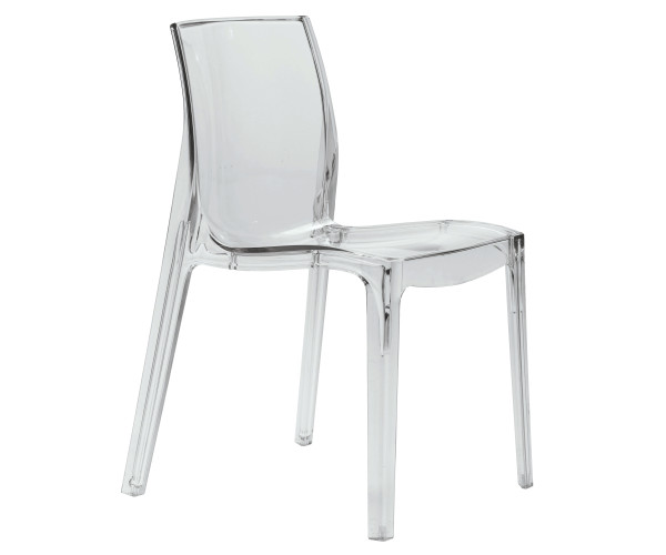 FEMME FATALE καρέκλα polycarbonate ΔΙΑΦΑΝΟ / 53x54xΗ81 FEMME FATALE καρέκλα polycarbonate ΔΙΑΦΑΝΟ / 53x54xΗ81