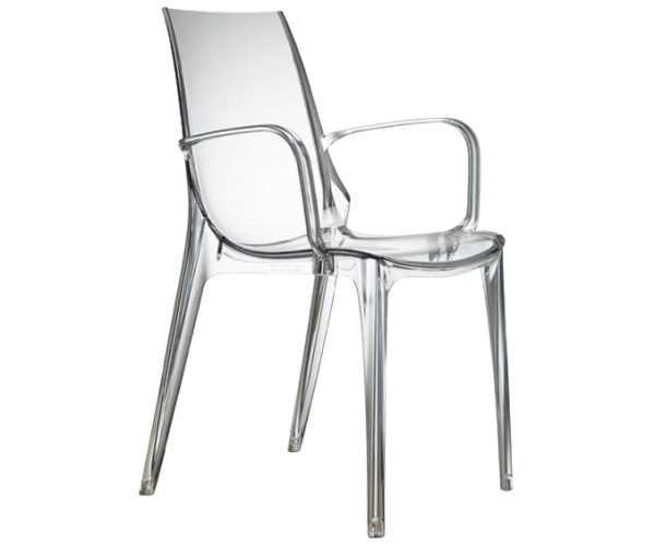 VANITY-A πολυθρόνα polycarbonate ΔΙΑΦΑΝΗ, 57x55x88 VANITY-A πολυθρόνα polycarbonate ΔΙΑΦΑΝΗ, 57x55x88