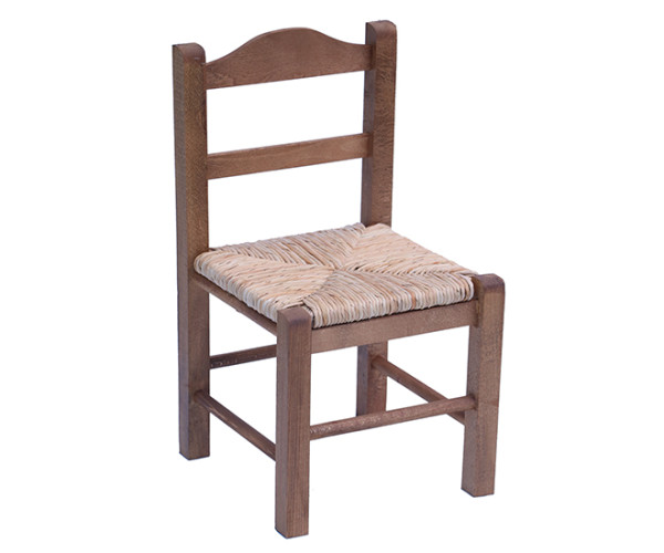 ΤΖΑΚΙΟΥ-ΙΣΙΟ καρεκλάκι τζακιού εμποτισμού ΚΑΡΥΔΙ, 35x35xH63