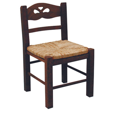 ΚΠ-926-ΤΡ καρεκλάκι τζακιού εμποτισμού ΚΑΡΥΔΙ, 35x36x64