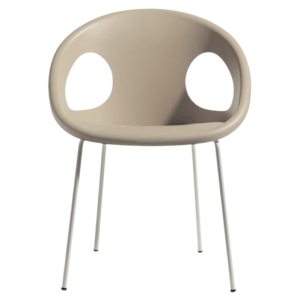 DROP πολυθρόνα polypropylene ΜΟΚΑ, 57x61x78