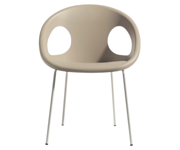 DROP πολυθρόνα polypropylene ΜΟΚΑ, 57x61x78 DROP πολυθρόνα polypropylene ΜΟΚΑ, 57x61x78