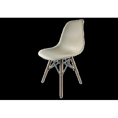 KEAMES-CH-PP-W καρέκλα polypropylene ΜΟΚΑ, 45x53x81