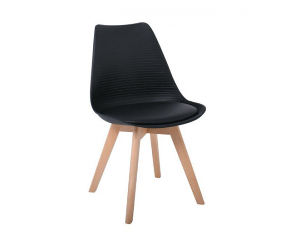 BERG-PP-W καρέκλα polypropylene ΜΑΥΡΗ, 52x49x82 BERG-PP-W καρέκλα polypropylene ΜΑΥΡΗ, 52x49x82