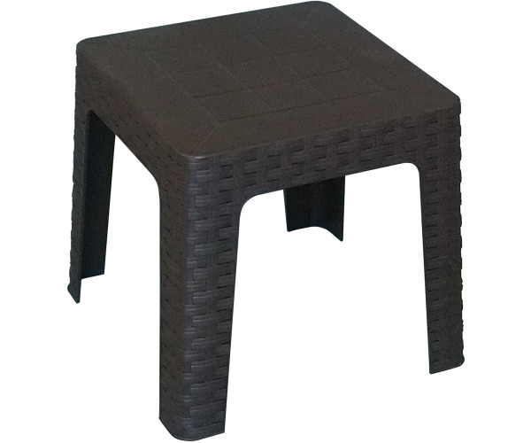 MONACO τραπεζάκι κήπου polipropylene ΚΑΦΕ, 50x50x45
