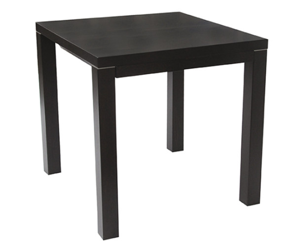 SEOUL τραπέζι ενιαίου χώρου ξύλινo WENGE 75x80(+48)xH75 SEOUL τραπέζι ενιαίου χώρου ξύλινo WENGE 75x80(+48)xH75