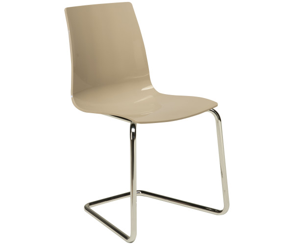 LOLLIPOP LEGS καρέκλα polycarbonate gloss JUTE, 46x46x87h LOLLIPOP LEGS καρέκλα polycarbonate gloss JUTE, 46x46x87h