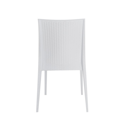 BISTROT-C καρέκλα κήπου polypropylene ΛΕΥΚΟ, 49x54xΗ89