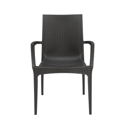 BISTROT-A πολυθρόνα κήπου polypropylene ΜΟΚΑ, 57x54xΗ89