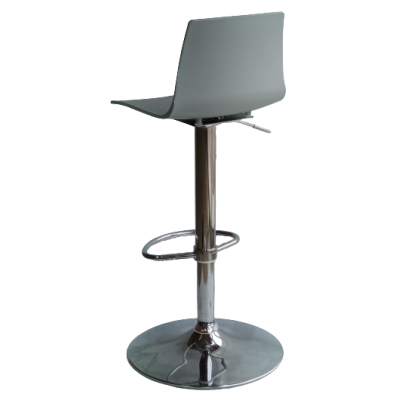IMOLA σκαμπό ρυθμιζόμενo pc ΜΑΤ ΓΚΡΙ, 36x38xΗ82/104