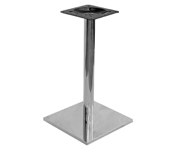 MTB-041 βάση τραπεζιού μεταλλική INOX, 45x45xH72 MTB-041 βάση τραπεζιού μεταλλική INOX, 45x45xH72