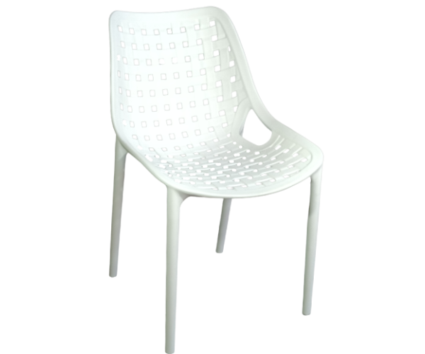 PC-047 καρέκλα polypropylene ΛΕΥΚΗ, 62x50x81 PC-047 καρέκλα polypropylene ΛΕΥΚΗ, 62x50x81
