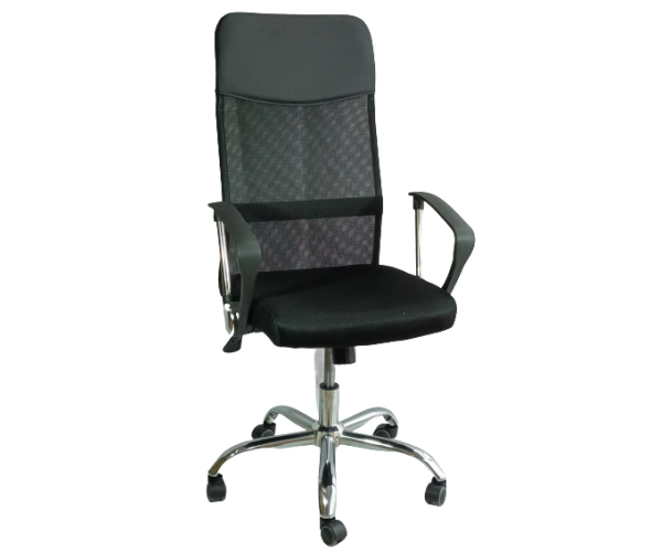 HC-B17 πολυθρόνα γραφείου ύφασμα mesh ΜΑΥΡΗ, 59x51x107/117 HC-B17 πολυθρόνα γραφείου ύφασμα mesh ΜΑΥΡΗ, 59x51x107/117