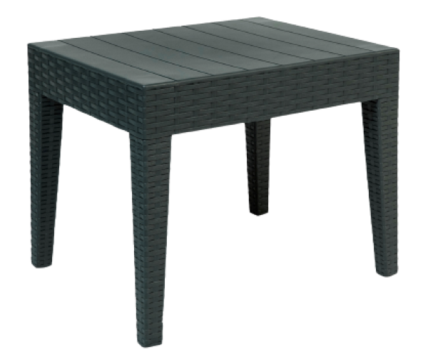 ALASKA-T-XS τραπεζάκι polypropylene ΑΝΘΡΑΚΙ, 40x55xH45 ALASKA-T-XS τραπεζάκι polypropylene ΑΝΘΡΑΚΙ, 40x55xH45