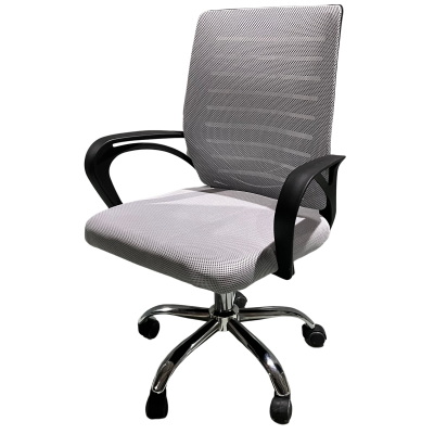 WALL πολυθρόνα γραφείου ύφασμα mesh ΓΚΡΙ / 64x49xH92-101