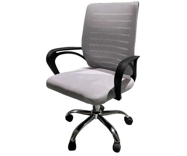 WALL πολυθρόνα γραφείου ύφασμα mesh ΓΚΡΙ / 64x49xH92-101