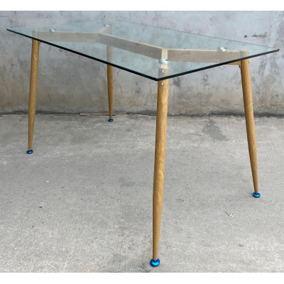 FUN-T τραπέζι ενιαίου χώρου ξύλινο ΦΥΣΙΚΟ, 70x120xH75