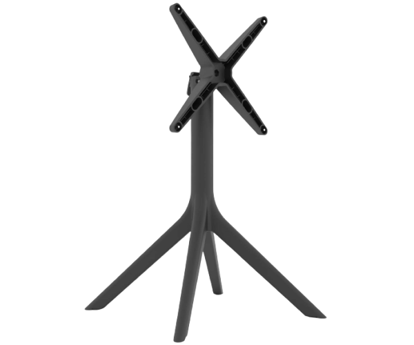 RITA-FOLDING βάση τραπεζιού pp ΑΝΘΡΑΚΙ, 74x74xH73 RITA-FOLDING βάση τραπεζιού pp ΑΝΘΡΑΚΙ, 74x74xH73